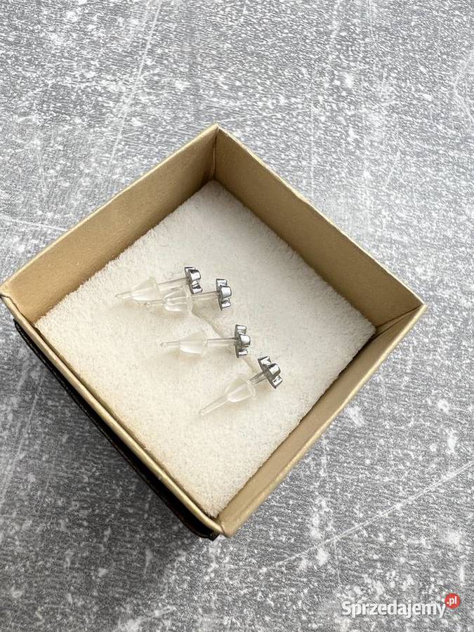 Kolczyki srebrne bluzki bluzka sprzedam