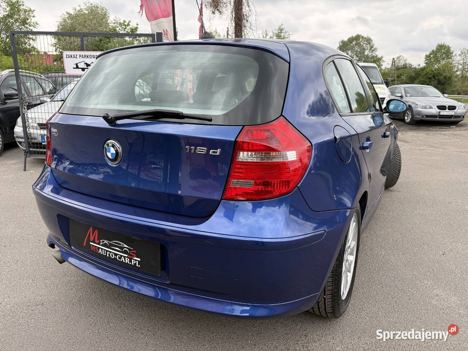BMW 118D 2008 Manual 143 Klima Elektryka Alusy elektryczne lusterka