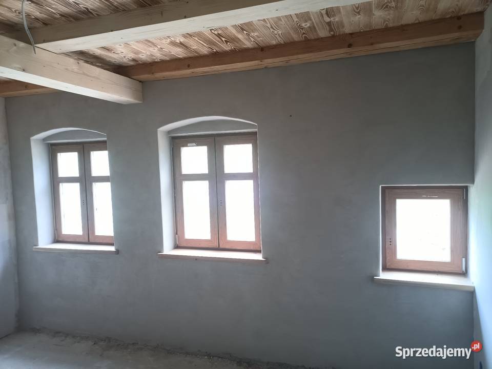 Tynki cementowo wapienne i gliniane śląskie Krzepice usługi budowlane