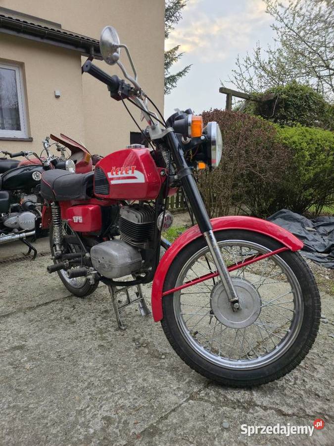 Motocykl Cezet 175 model 487 1988 małopolskie Radziszów sprzedam