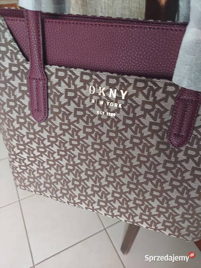 Torebka DKNY skóra i materiał oryginalna z USA mazowieckie Marki