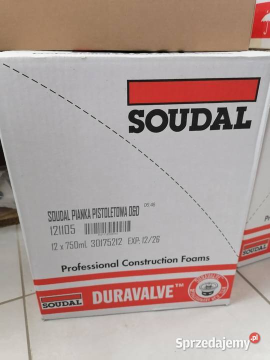 soudal yellow Pianka montażowa pistoletowa 750ml sprzedam