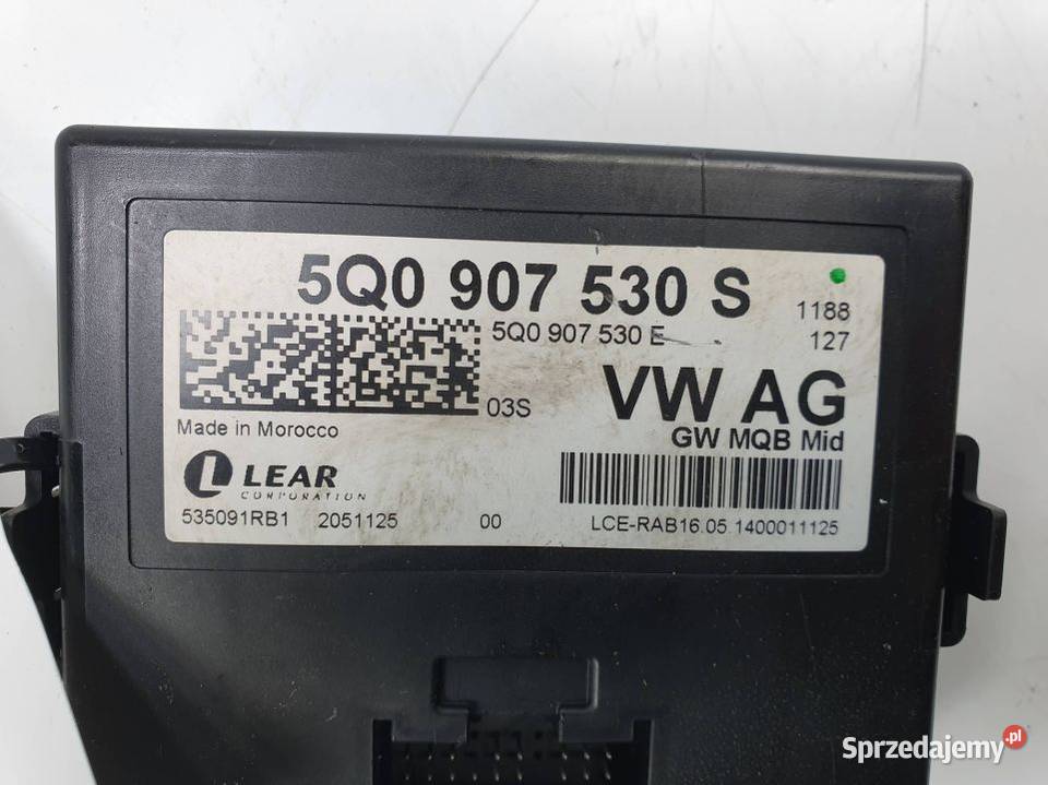 MODUŁ SKODA OCTAVIA III 5Q0907530S Lipno