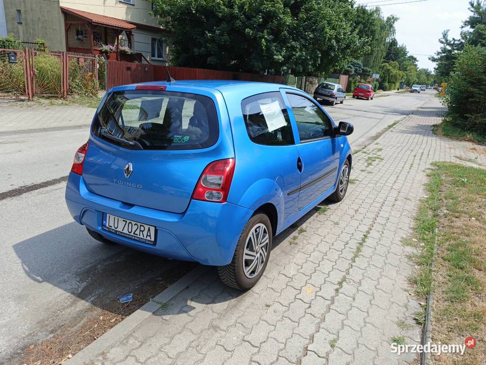 Renault Twingo 2 2011 12 16v 75 83 przebiegu niebieski Lublin sprzedam