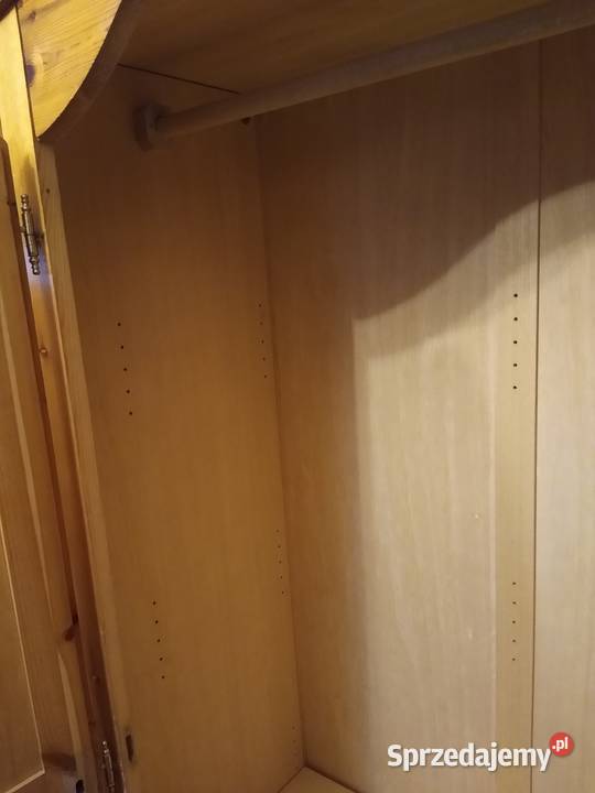 Szafa sosnowa stylowa Szafy i garderoby