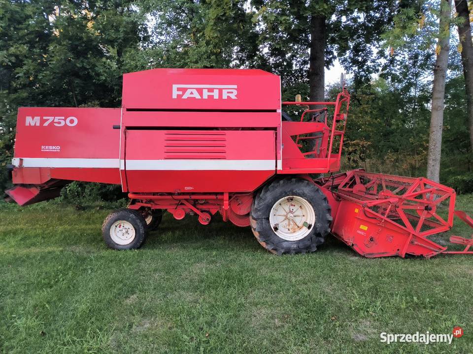 Kombajn Fahr M750 DeutzFahr Zbożowe