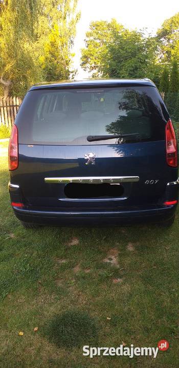 Peugeot 807 20 hdi nieuszkodzony Wojciechów