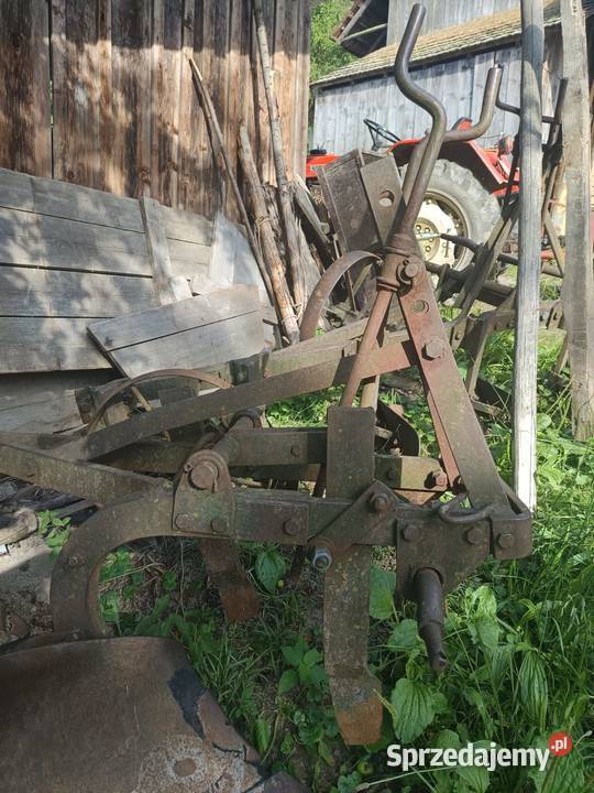 Pług 2skibowy dwuskibowy zagonowy solidny polska Bieńkówka