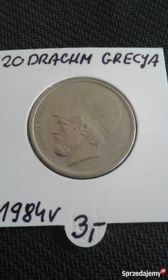 20 Drachm 1984 r Grecja Konin