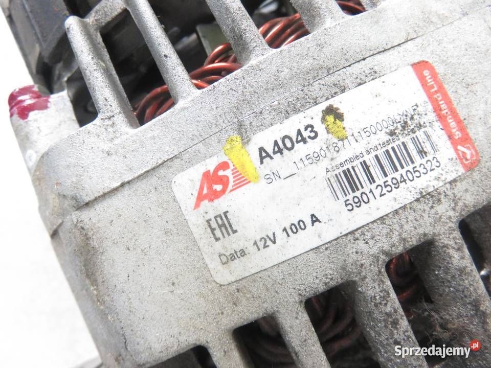 ALTERNATOR FIAT MAREA PUNTO 19 JTD A4043