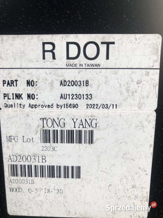 AUDI Q5 II FY 2017 2021 Maska pokrywa silnika osobowe Skarżysko-Kamienna