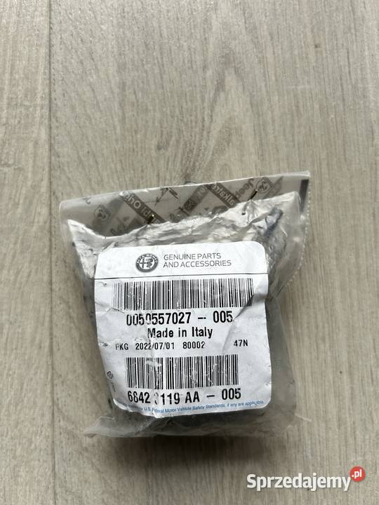 5 ŚRUB ZDERZAKA PRZEDNIEGO ORYGINAŁ ALFA ROMEO osobowe Ostrowiec Świętokrzyski