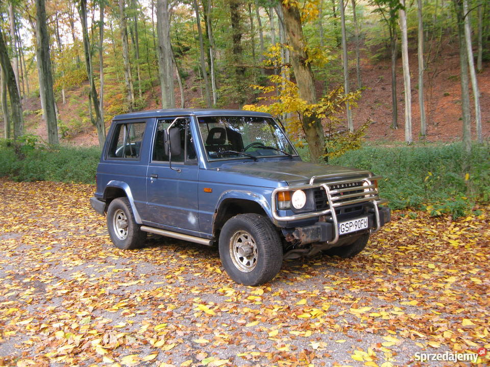 Mitsubishi Pajero1 V6 30 benzyna 4x44x2 reduktor 257400km Sopot