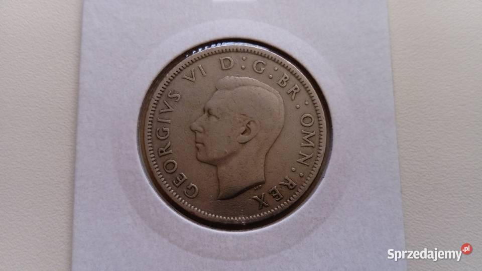 Moneta 2 szylingi 1951 r Mosina