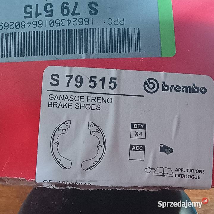 szczęki hamulcowe S79515 wielkopolskie Świba