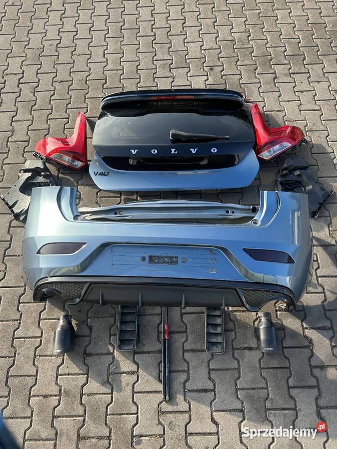Drzwi Volvo v40 Klapa Maski Błotniki