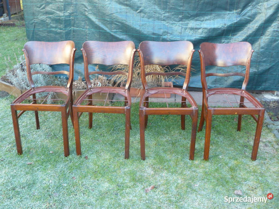 Stare krzesła gięte dębowe Nowy Sącz