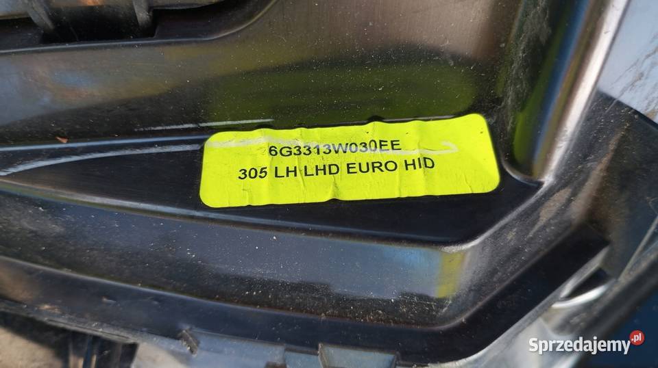LAMPA LEWY PRZÓD EU XENON ASTON MARTIN VANTAGE osobowe wielkopolskie Nowy Tomyśl sprzedam