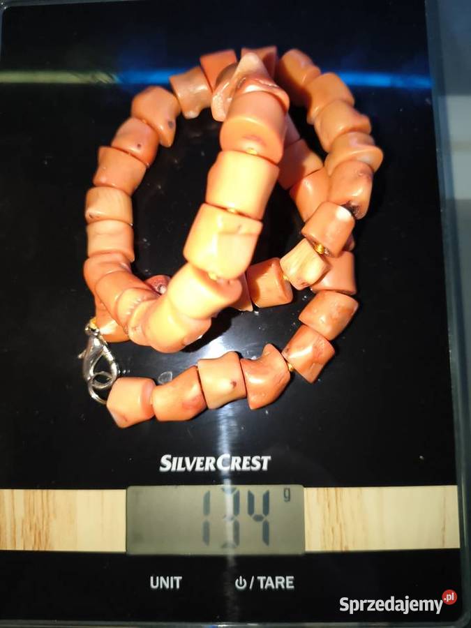 Naszyjnik z korali Korale podlaskie sprzedam