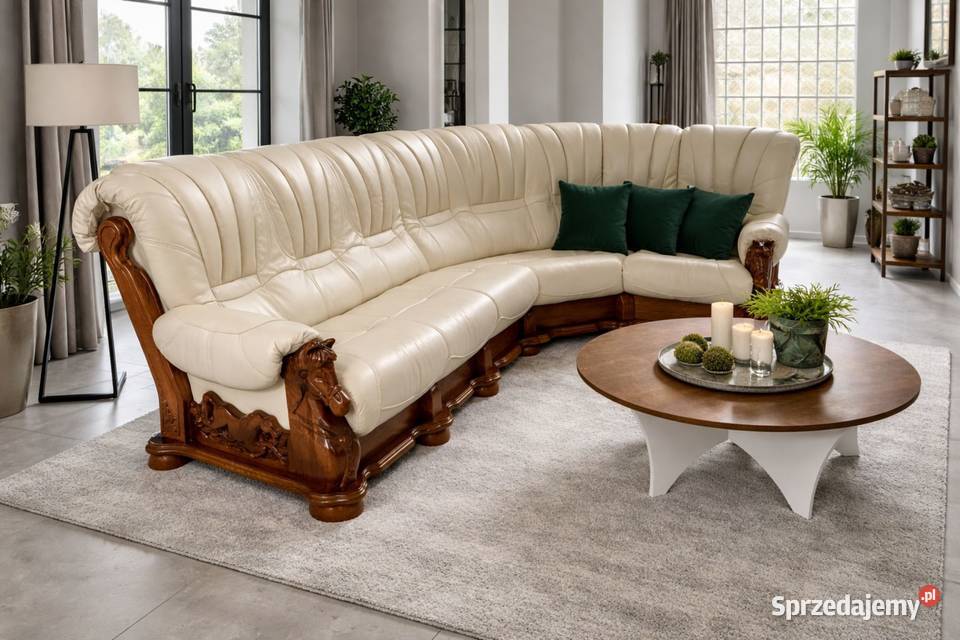 Elegancki narożnik Mustang 3x1 duży wybór Piasek