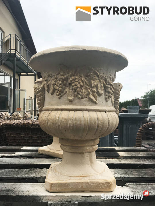 Duża doniczka betonowa na kwiaty donica z betonu Ogród Rzeszów