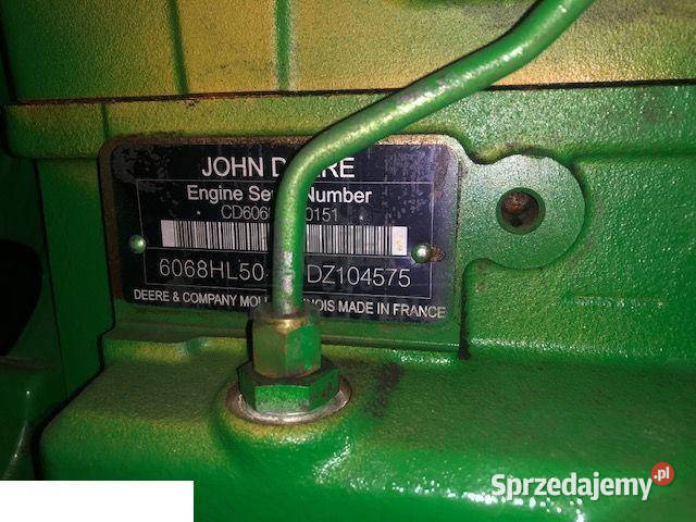 Silnik john deere 6068hl504 wielkopolskie Jastrzębniki