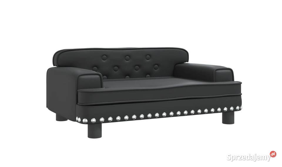 Fotel legowisko psa czarne Wielkie Drogi