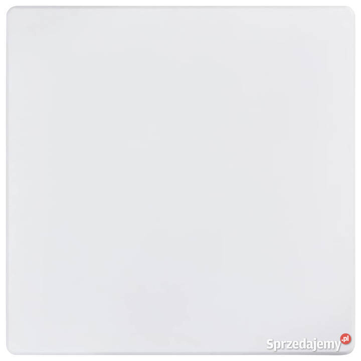 Stolik barowy biały 60 x 60 x 111 MDF WM281550 Warszawa