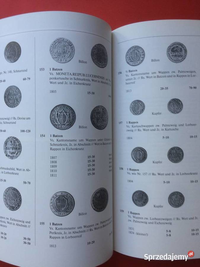 2852 Szwajcarskie Monety I Banknoty zachodniopomorskie Szczecin