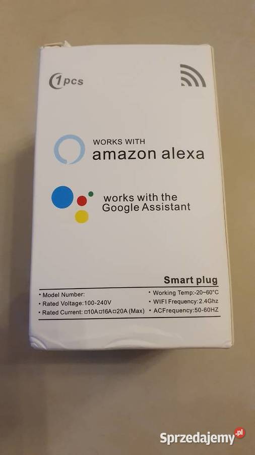 Gniazdko WIFI bluetooth QNCX Tuya licznik Police