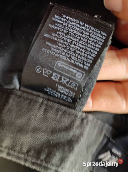 spodnie męskie HM uniwersalne klasyczne cargo sprzedam
