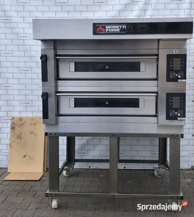 Piec do pizzy dwukomorowy z okapem i podstawą Warszawa sprzedam