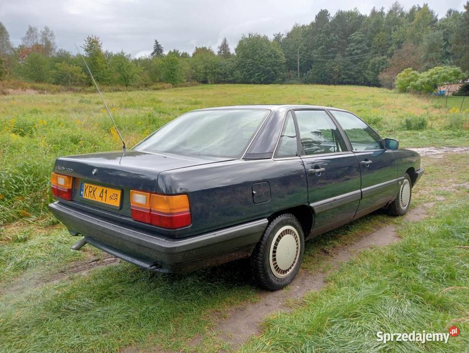 Audi 100 C3 18 90 1986r Zabytek Żółte blachy 90KM małopolskie Kraków