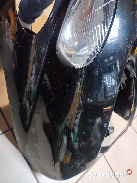 Przód czacha owiewka Yamaha Majesty czarna Piekoszów