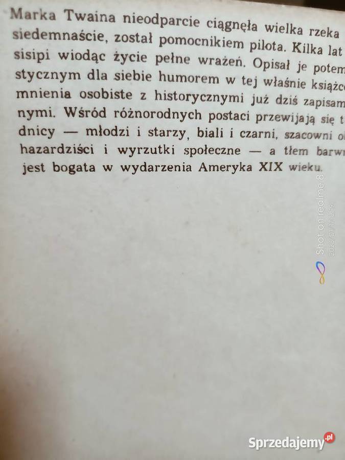 Życie na Missisipi Twain książki Warszawa
