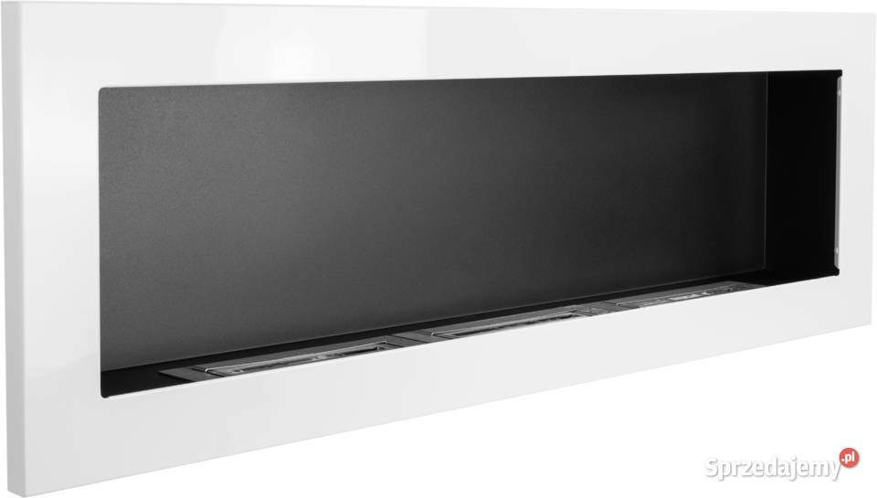 BIOKOMINEK 1200X400 BIALY Biokominek wiszący Warka