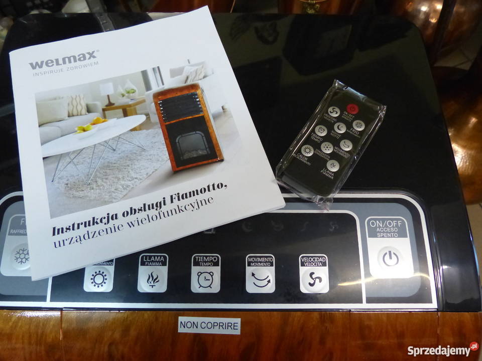 Klimatyzator biokominek jonizator Welmax Gniezno