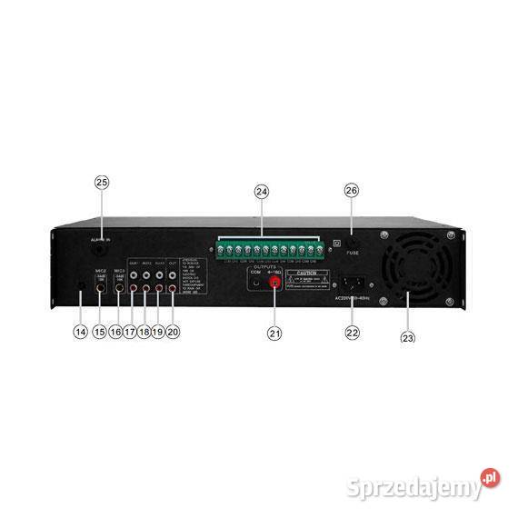 Wzmacniacz 4 Kolumny Kolumny 30W Wzmacniacz 200W Gliwice sprzedam