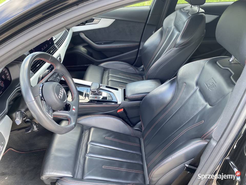Audi A4 S line black edition 20 benzyna 265 podlaskie Łomża