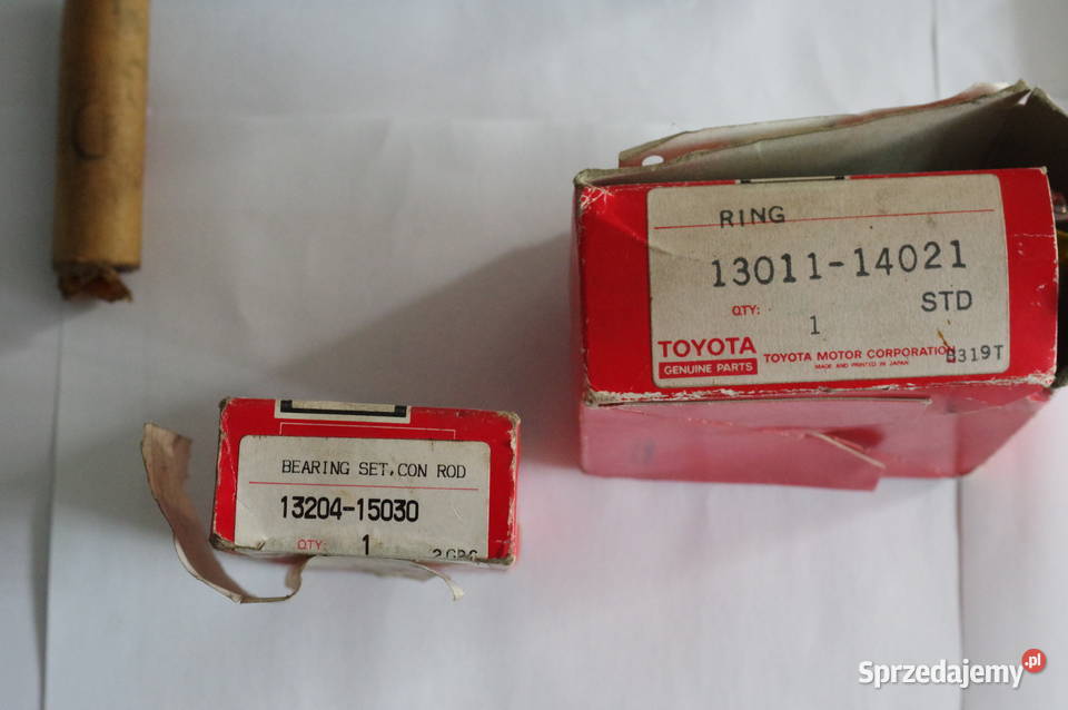 Toyota tłok pierścienie panewki Silniki i osprzęt Motoryzacja opolskie Opole