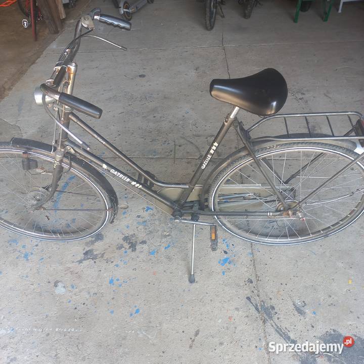 Rower zabytkowy Gazella Primeur kola 28 Charsznica