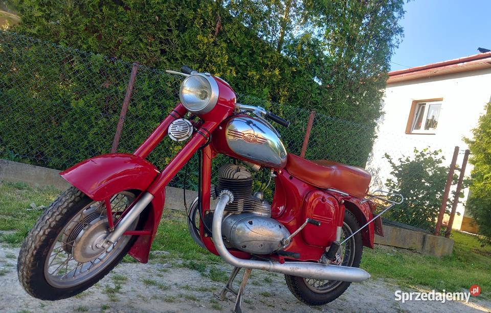 Jawa 250 typ 353 1957r zarejestrowana stan podkarpackie Krosno