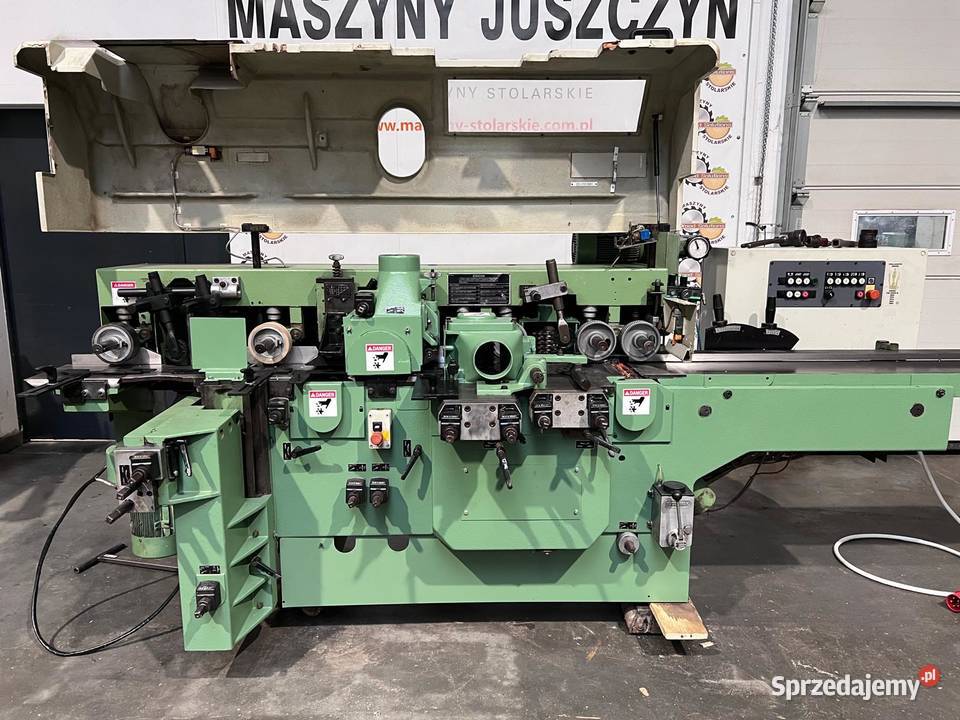 Strugarka czterostronna Weinig Profimat 22N Produkcja małopolskie Juszczyn