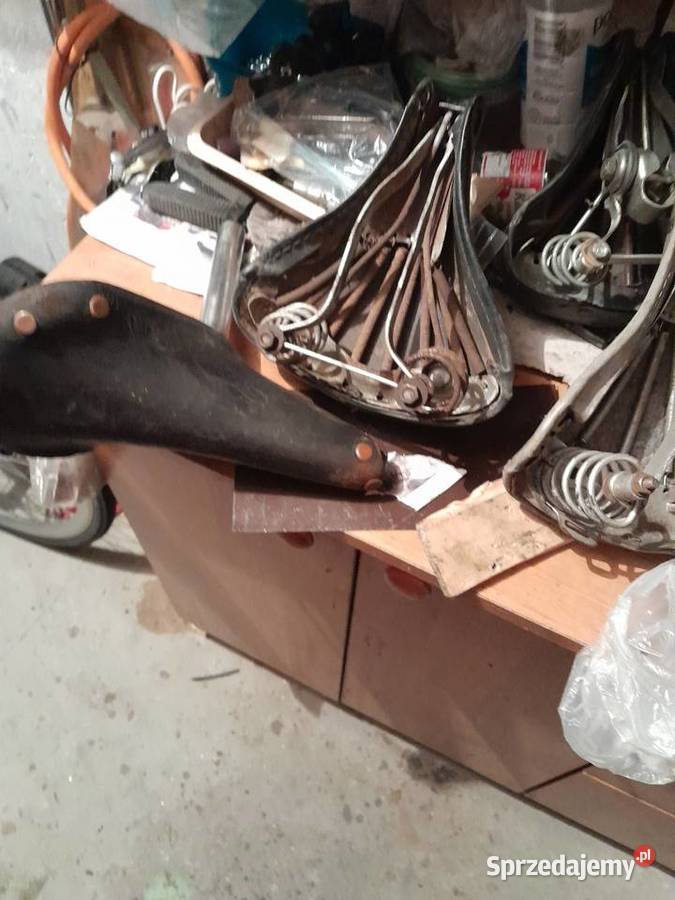 Siodelka siodelko rowerowe oryginały z prl łódzkie Solca Wielka