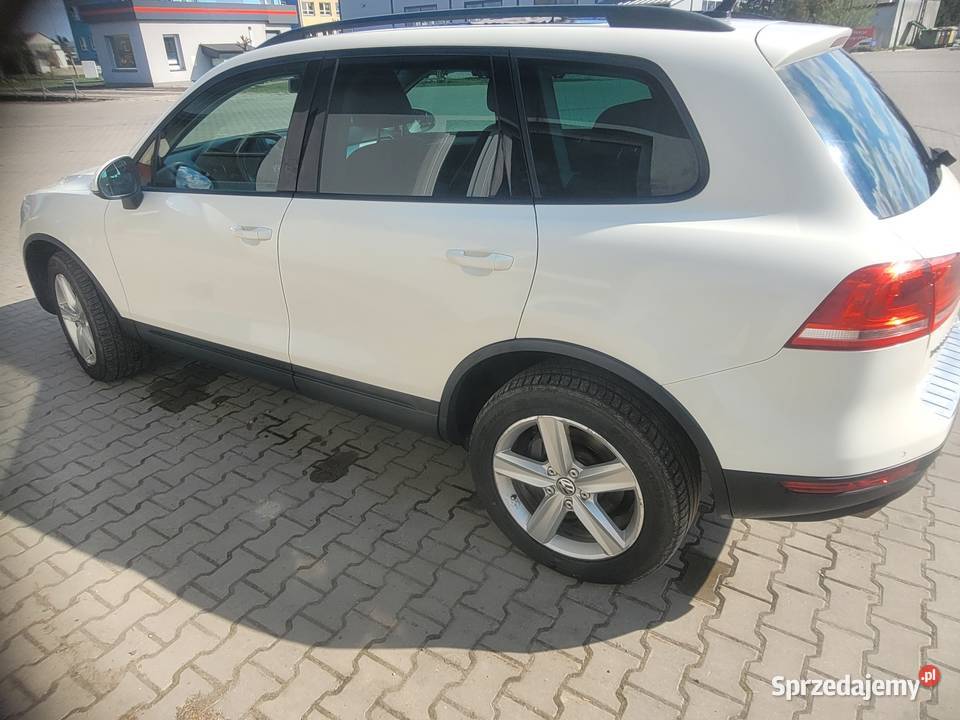 Volkswagen touareg biały