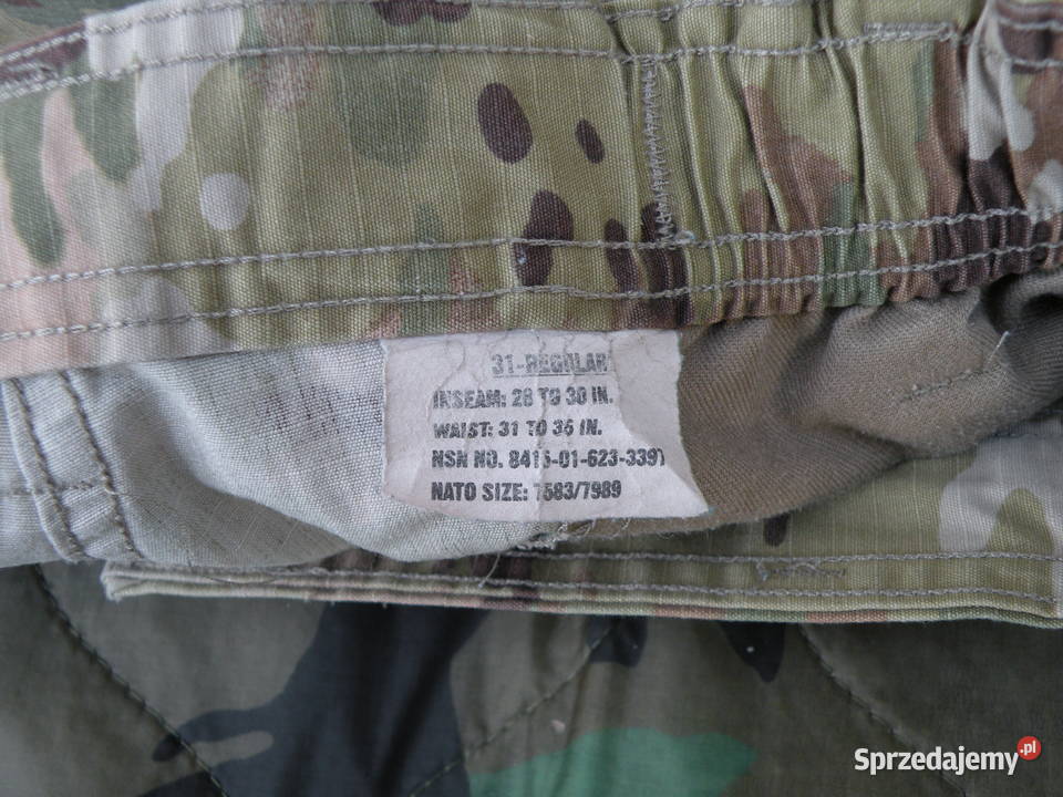 Spodnie ACU multicam OCP 31 regular FEMALE 2 dolnośląskie Wrocław