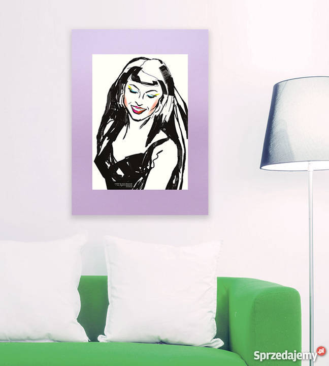 Plakat w stylu pop artgrafika do pokojuplakat z Katowice