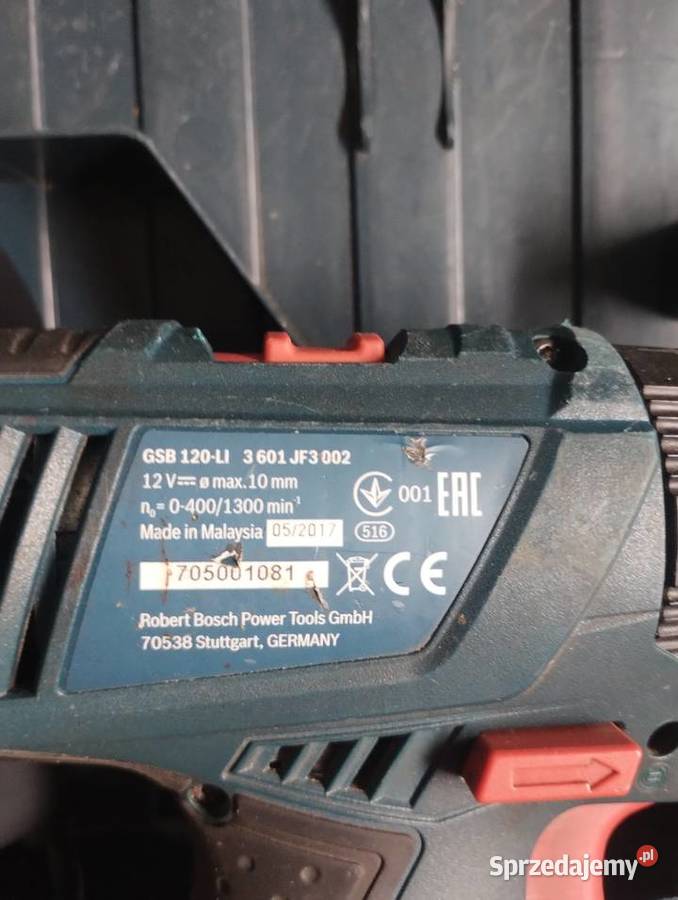 Wkrętarka Bosch professional gsb 120 li Międzychód