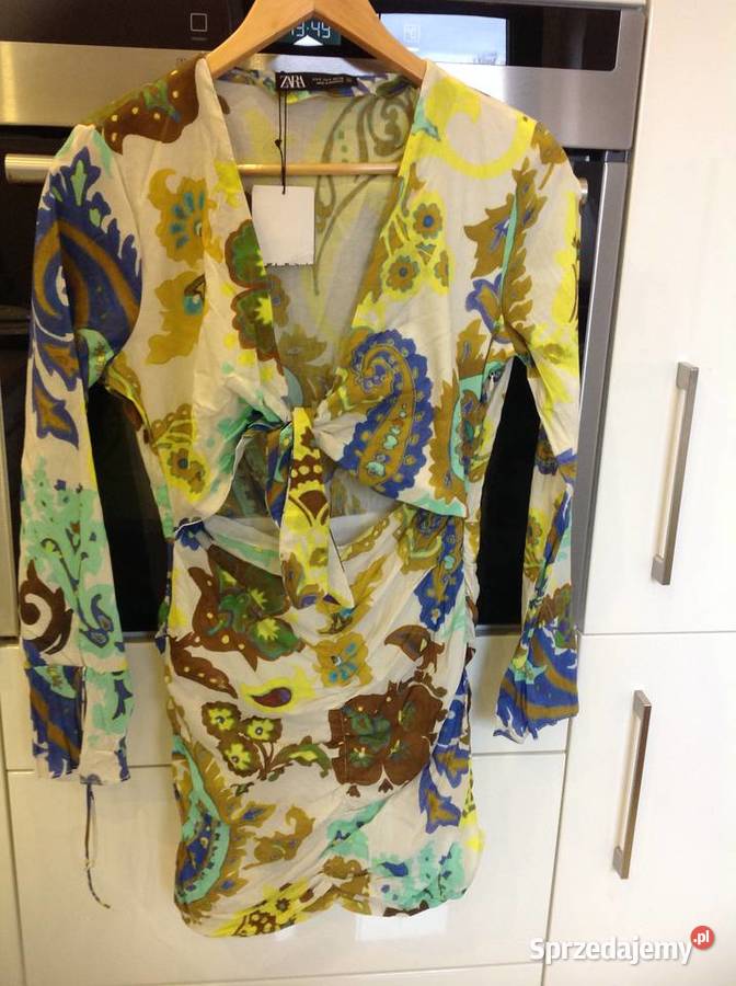 Sukienka Mini Damska ZARA S NOWA Nowa Sól