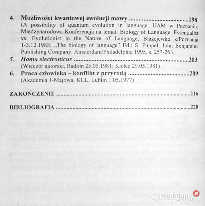 Mała monografia bioelektroniki ks Włodzimierz Chełm sprzedam